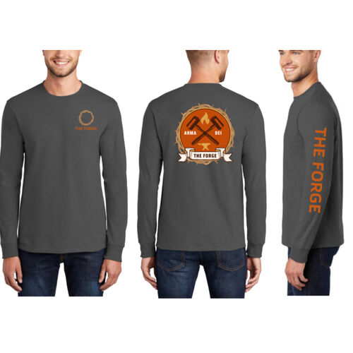 The Forge Tee Long Sleeve Cotton Tee - Unisex Thumbnail